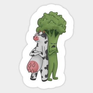 Beef n Broccoli Sticker